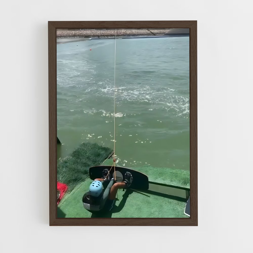Poster Pêcheur des Champions – affiche Wakeboarding (vue 5)